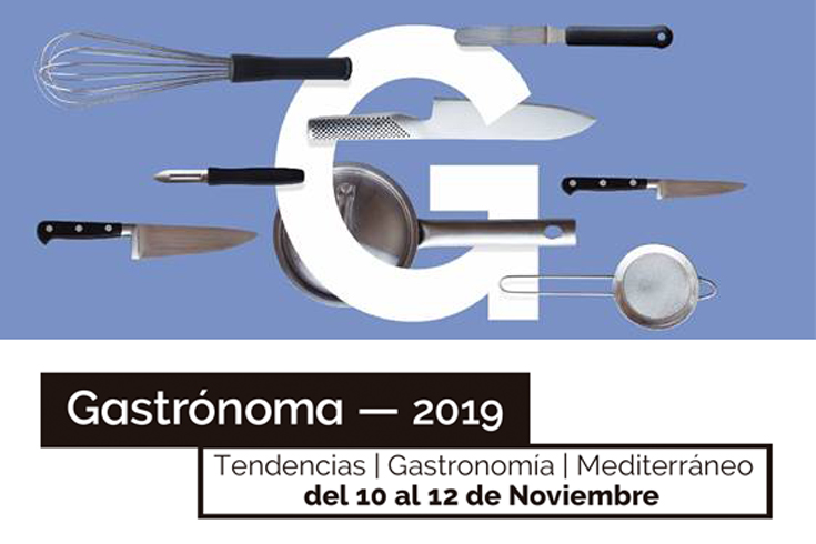 Gastrónoma 2019 cierra fechas del 10 al 12 de noviembre en Feria Valencia