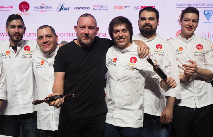 Víctor Gonzalo, elegido mejor pastelero de postres de restaurante en Fórum Gastronómico Barcelona 2019