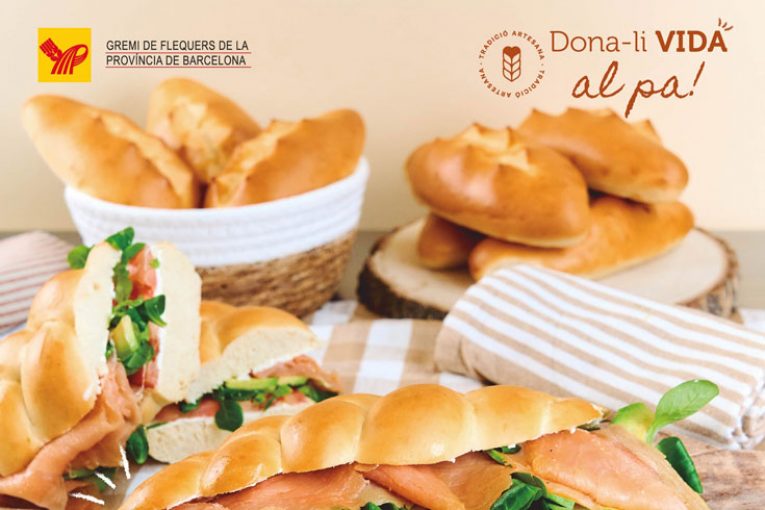 “Dona-li vida al pa”, la nueva campaña de promoción del pan del Gremio de Panaderos de la Provincia de Barcelona