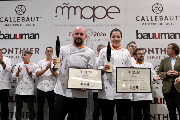 MMAPE reconoce al Mejor Maestro Artesano Pastelero de España en Gastrónoma 2026